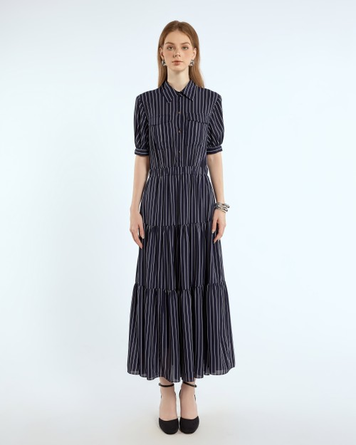 Sixdo SIXDO Chiffon Flared Dress for Women